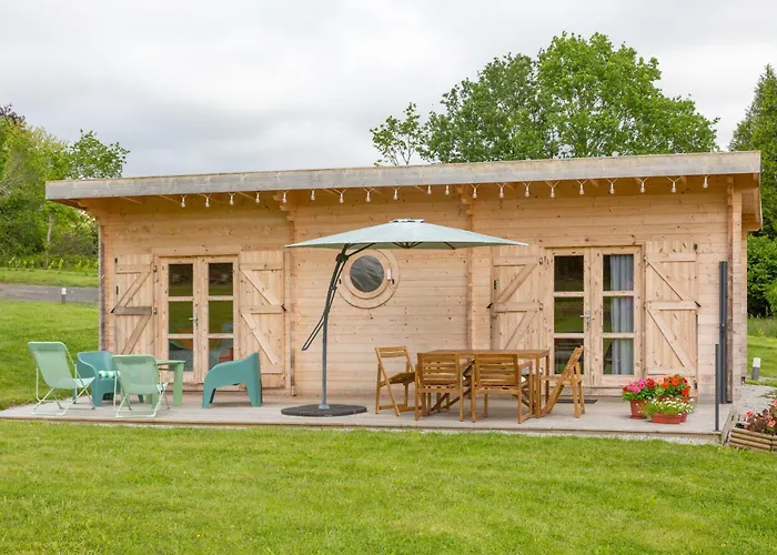 Chalet 4 Pers Landeleau 2Kms Canal